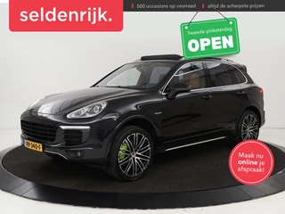 Porsche Cayenne 3.0 S E-Hybrid | Panoramadak | Stoelventilatie | Camera | Memory | Leder | BOSE Surround | Stuurverwarming | Keyless | Luchtvering | Trekhaak | Navigatie | Xenon