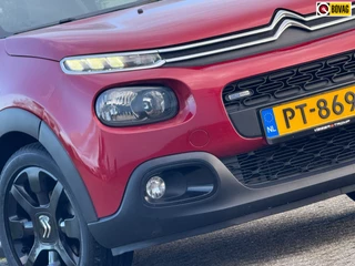 Citroen C3 1.2 PureTech 110pk Shine - Rouge Rubi/Noir onyx - Crossblack 17''/Carplay/Camera