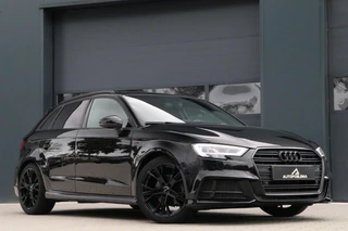 Audi A3 Sportback 35 TFSI 150PK 2x S-Line VirtualCockpit Stoelverwarming Sportzetels Lmv Ecc BlackBeauty Facelift 124000KM BJ2019