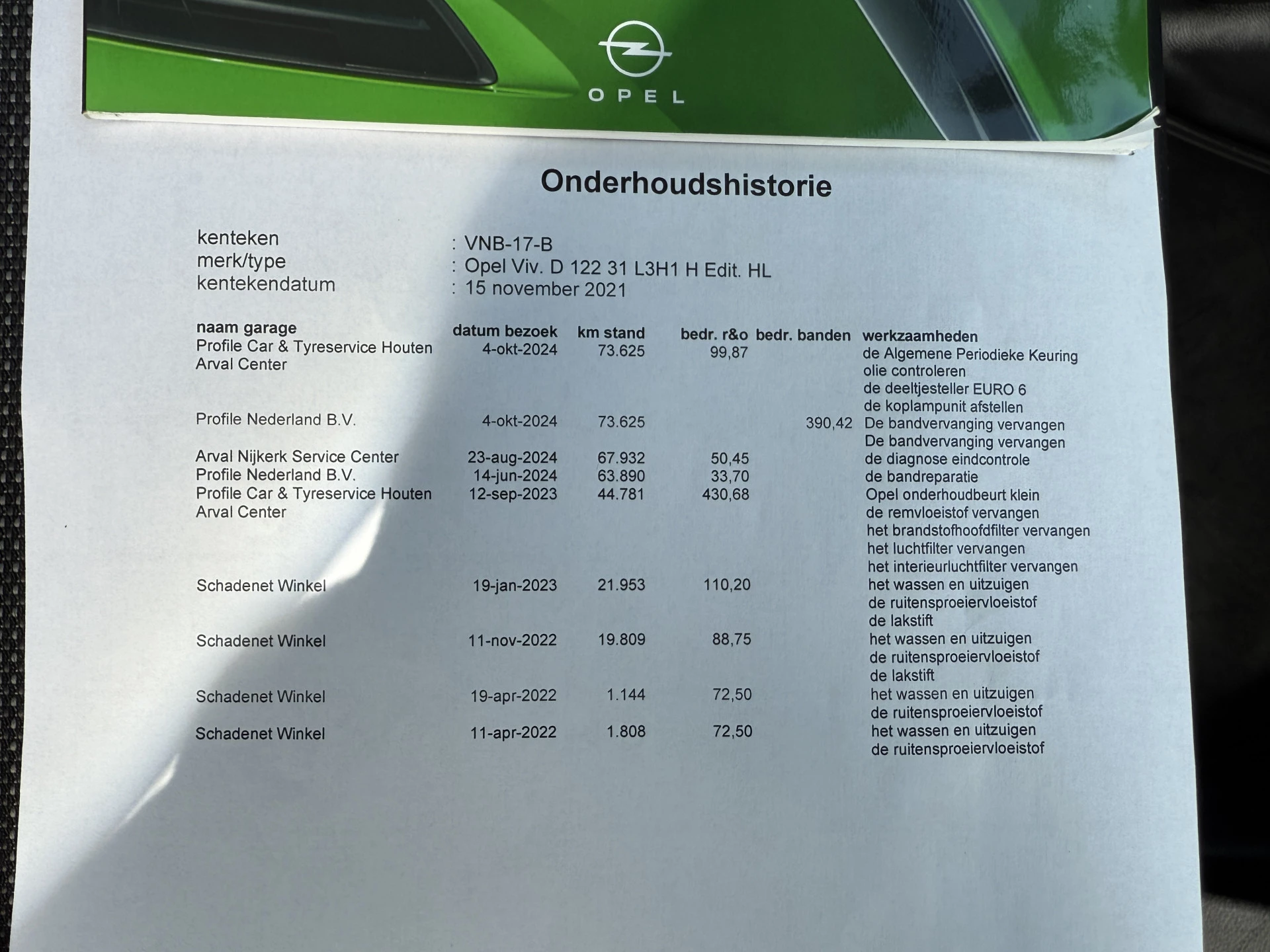 Hoofdafbeelding Opel Vivaro
