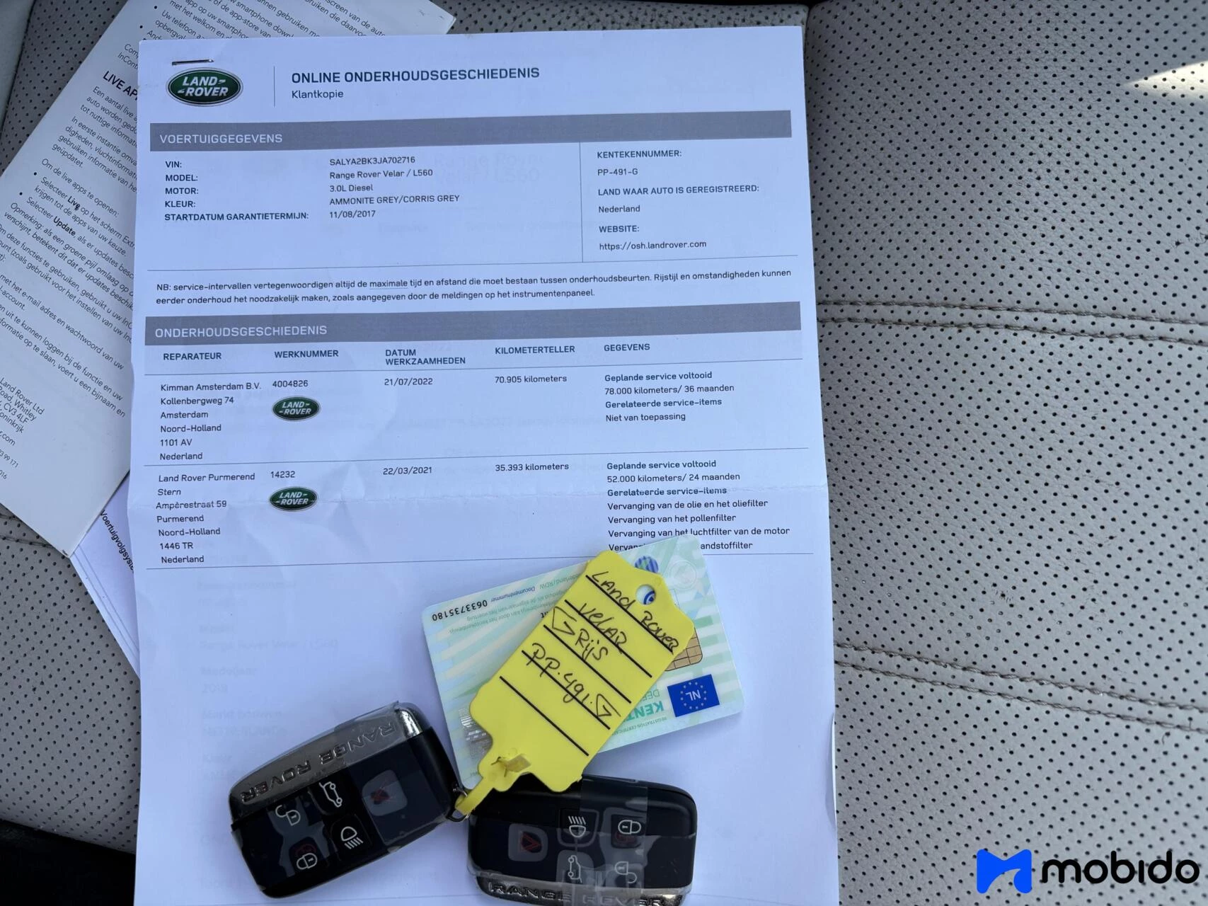 Hoofdafbeelding Land Rover Range Rover Velar