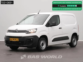 Citroën Berlingo 110pk Benzine L1H1 Airco Cruise Camera Parkeersensoren L1 Kompakt Airco Cruise control