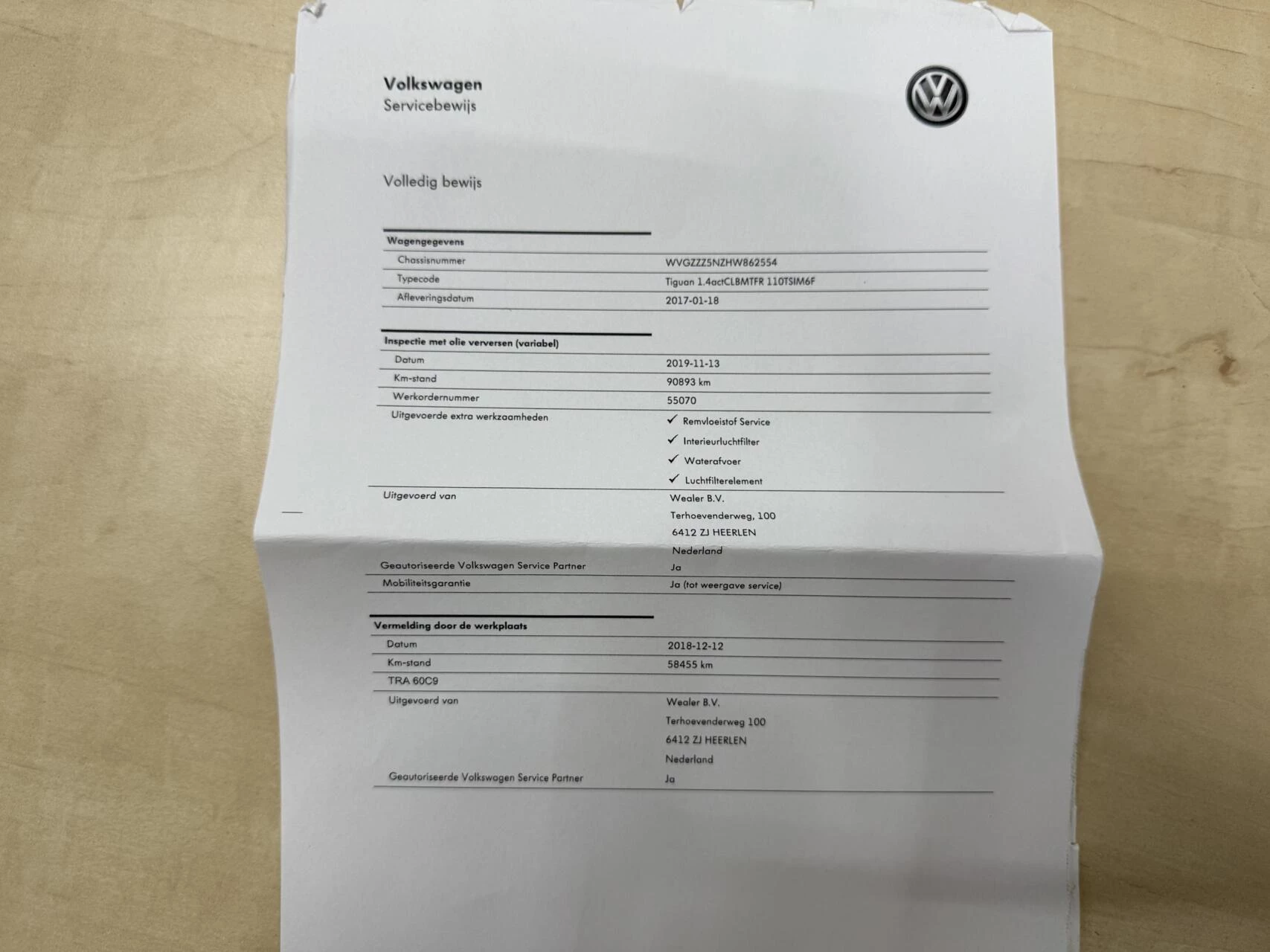 Hoofdafbeelding Volkswagen Tiguan