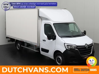 Renault Master 2.3DCI 145PK Bakwagen+Laadklep | 4.68 Laadlengte | Navigatie | Camera | Dakspoiler | 3-Persoons | Airco | Cruise