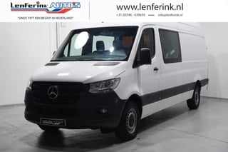 Mercedes-Benz Sprinter 315 CDI 150 pk Dubbel Cabine L3 Navi, 360 Camera Cruise control, Laadruimte Pakket, PDC V+A, Opstap, 6-Zits