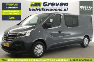 Renault Trafic 2.0 dCi T29 L2H1 Dubbele Cabine 6 Persoons Airco Cruise Parkeersensoren Elektrpakket Trekhaak