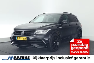 Volkswagen Tiguan 1.5 TSI 150pk DSG 2x R-Line Black Style Leder Head-Up Stoelverwarming Virtual Cockpit Navigatie
