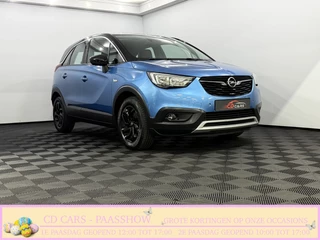 Opel Crossland X 1.2 Turbo Innovation Camera, Half leder, Navi, Rijstrook correctie, Cruise control, Clima, Lichtmetalen velgen