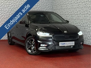 Škoda Fabia 1.0 TSI 116PK MONTE CARLO BLACK CAMERA LED STOEL/STUUR VERW ADAP, CRUISE VIC.COCKPIT 03/2025