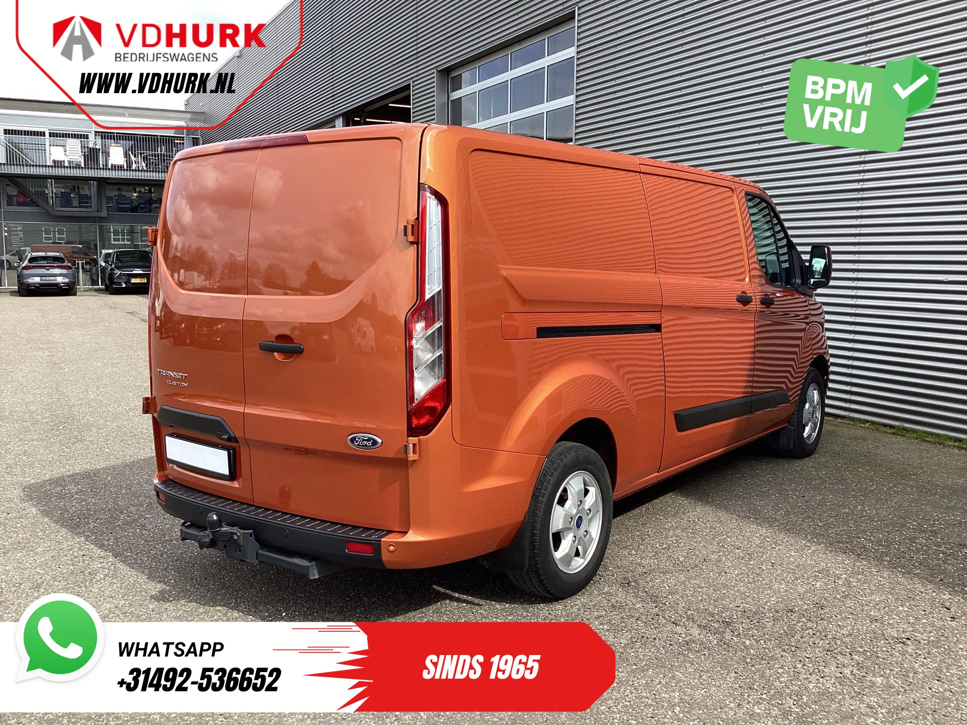 Hoofdafbeelding Ford Transit Custom