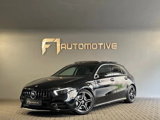 Hoofdafbeelding Mercedes-Benz A-Klasse Mercedes-Benz A-klasse AMG 35 4MATIC Pano|Kuip|Burmester|HuD