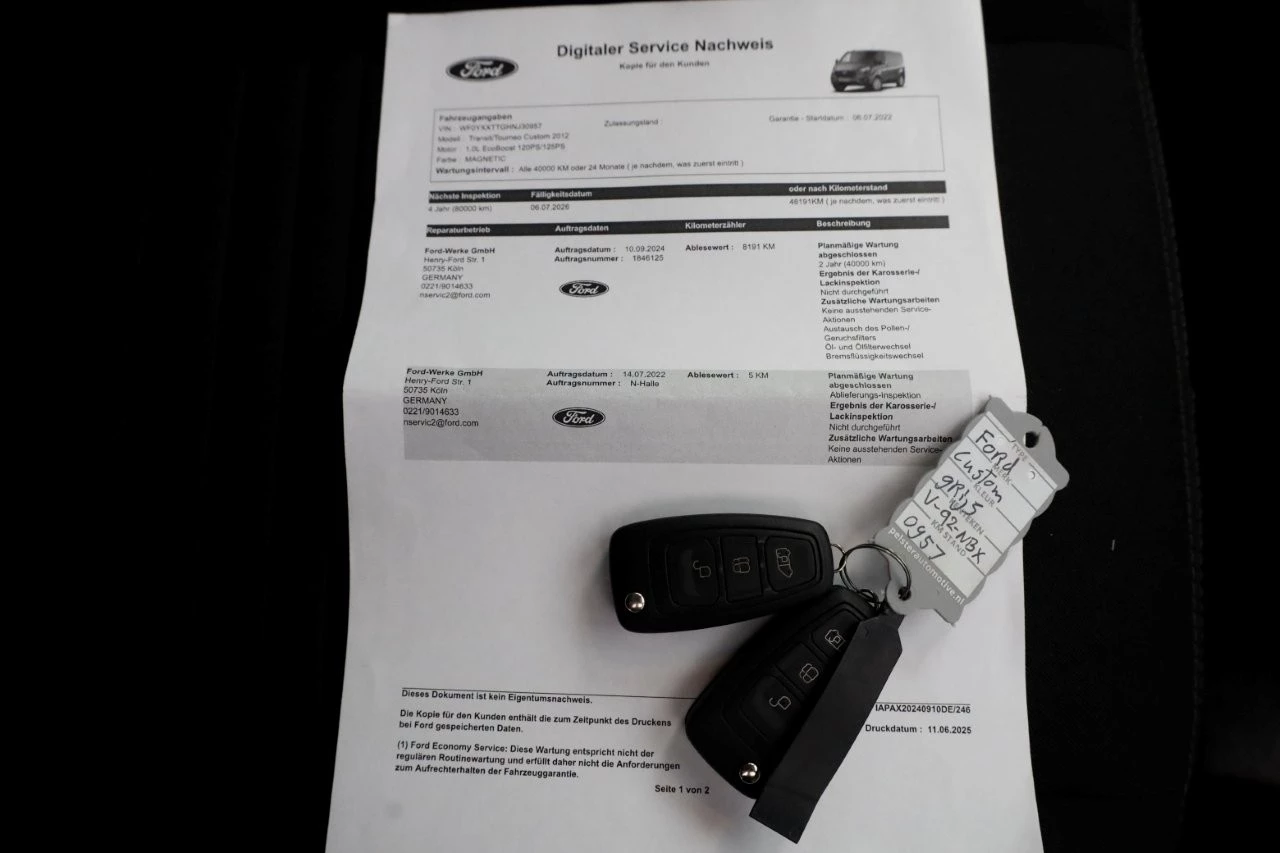 Hoofdafbeelding Ford Transit Custom