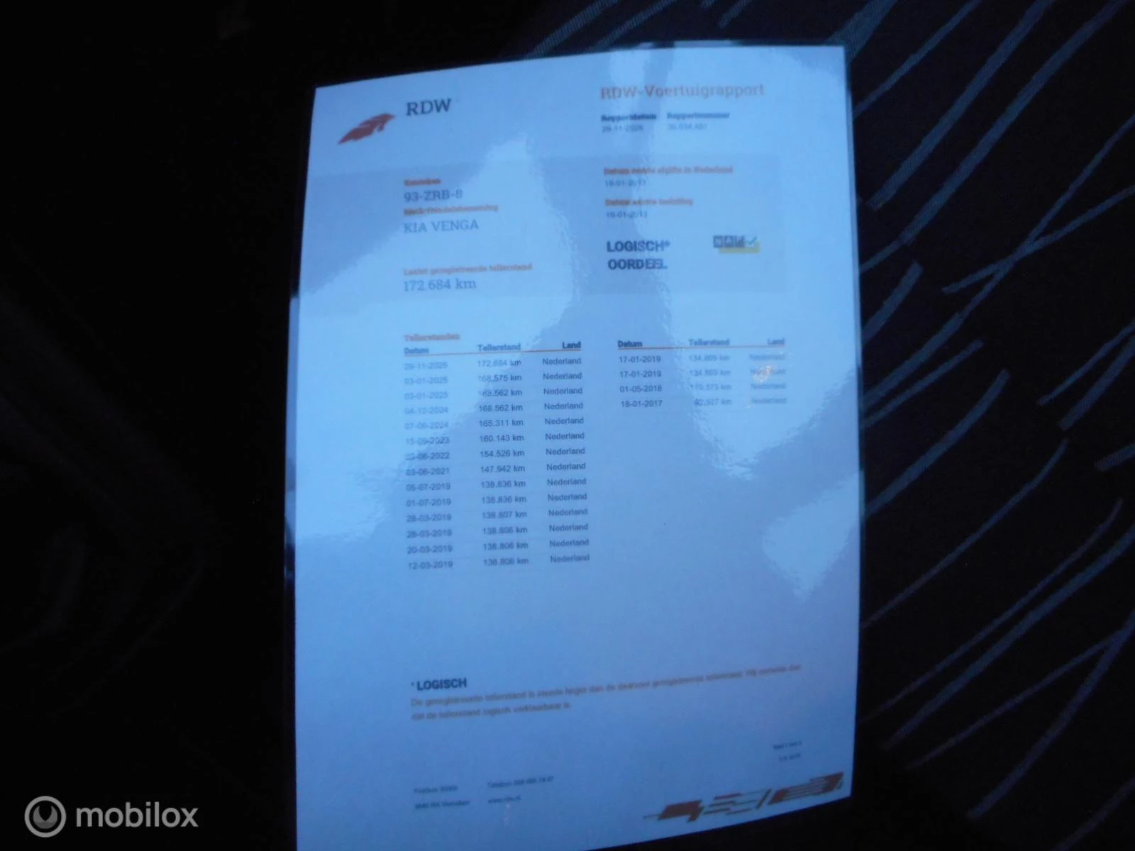 Hoofdafbeelding Kia Venga