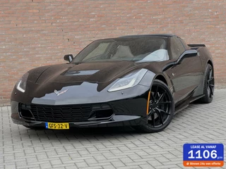Hoofdafbeelding Chevrolet Corvette Chevrolet USA Corvette 6.2 Stingray Z51 3LT Targa - Leder - Hud