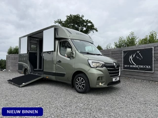 Renault Master | HORSETRUCK | THEAULT PROTEO | STALLION 5XL | 2021 | HENGST | DUB CAB | 5-SEAT | 165PK | LONG | MANUEL | SUPERDELUXE DUITS KENTEKEN