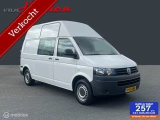 Volkswagen Transporter 2.0 L2H3 Benzine Bestel Airco Stoelverw Standkachel Elektr Pakket Ideaal voor Camperombouw!