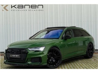 Audi A6 Avant S-line 55 TFSI quattro Sport ACC B&O RS Stoel Nachtzicht Head Up Softcl 360 Achteras Camera Memory Pano Trekhaak