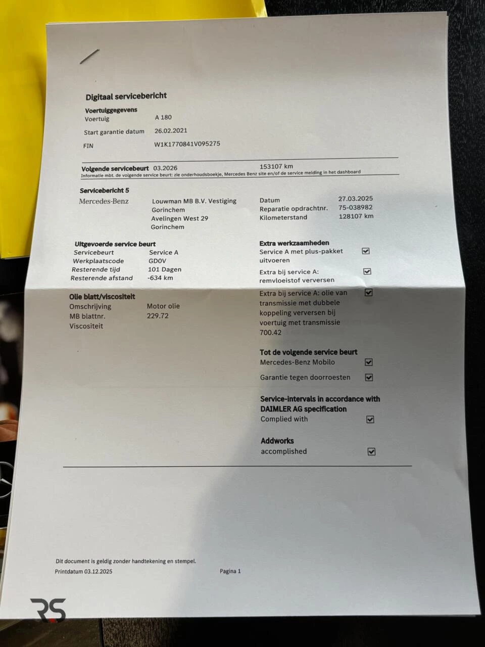 Hoofdafbeelding Mercedes-Benz A-Klasse