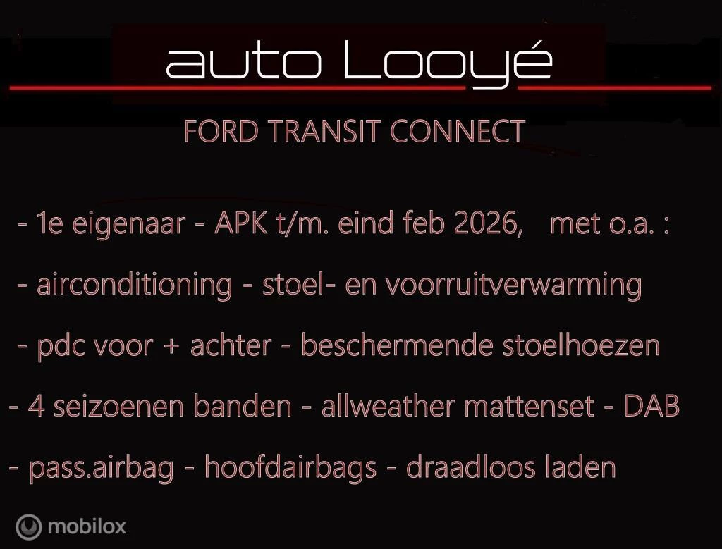 Hoofdafbeelding Ford Transit Connect