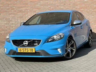 Volvo V40 1.6 D2 R-Design Rebel Blue - Leder - Trekhaak - Led