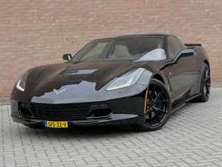 Hoofdafbeelding Chevrolet Corvette Chevrolet USA Corvette 6.2 Stingray Z51 3LT Targa - Leder - Hud