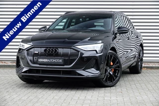 Audi e-tron e-tron 50 quattro Launch edition Black 71 kWh S-Line | Pano | Trekhaak | ACC | Memory | 22 INCH |