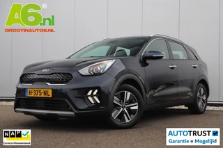 Kia Niro 1.6 GDi Hybrid DynamicLine Automaat Half Leder Navigatie Camera Adaptive Cruise Clima Carplay Android
