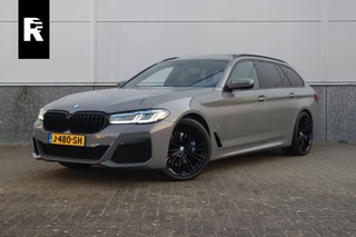 BMW 5 Serie Touring 530i High Executive M-Sport 20inch / Bernina Grau / Pano / Camera / Laser