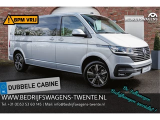 Volkswagen Transporter T6.1 Caravelle 2.0 TDI 204 PK DSG L2H1 DUB/CAB A-Deuren ACC | LED | Leder | Apple Carplay/ Android Auto | Privacy glass |