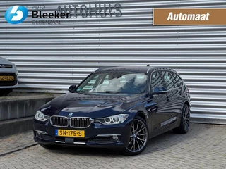 BMW 3 Serie 320D 184 pk Luxury Airco Leder HUD Electr a klep Navi Stoel stuur verwarmd