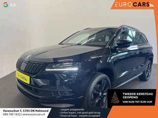 Skoda Karoq 1.5 TSI DSG Sportline Navigatie Apple Carplay/Android Auto Camera Parkeersensoren Cruise Control Elektrische achterklep Stoelverwarming Virtual Cockpit Climate Control Lichtmetalen velgen