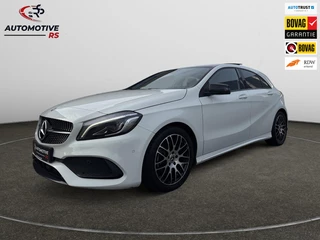 Mercedes-Benz A-klasse 180 AMG-Line Pano Sportstoelen Led Navi Camera Parkeersensor V+A Cruise Control Sfeerverlichting