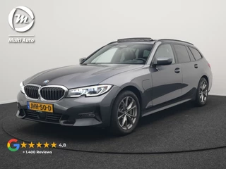 BMW 3 Serie Touring 330e xDrive Sportline Plug In Hybrid 293pk Dealer O.H. PHEV | Panodak | Head Up | Adaptive Cruise | Laser LED | Harman & Kardon | Lederen Sportstoelen Memory & Verwarmd | Sfeerverlichting | Virtual | Navigatie |