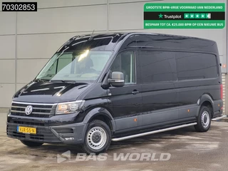 Volkswagen Crafter 102pk L4H3 Navi Airco Camera Parkeersensoren v+a Werkplaatsinrichting APK 04-2026 Euro6 L3H2 Airco Cruise control