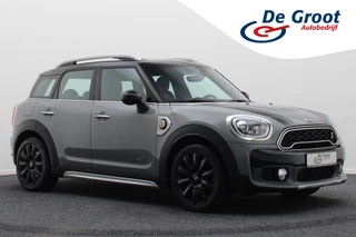 MINI Countryman Mini Cooper S E ALL4 Chili Leder/Stof, Camera, Panoramadak, Standkachel, Climate, Cruise, PDC, 18''