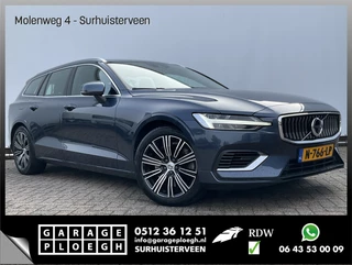 Hoofdafbeelding Volvo V60 Volvo V60 2.0 T6 PHEV AWD Inscription Trekhaak 360Cam Leer Stoel/Stuurverw Led NL-Auto!