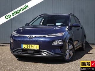 Hyundai Kona EV Fashion 64 kWh (204 PK) 1e-Eig, Keurig-Onderh, 12-Mnd-BOVAG, NL-Auto, Warmtepomp, Navigatie/Apple-Carplay,/Android-Auto, Adaptive-Cruisecontrol, Keyless-Entry/Start, Achteruitrijcamera, Head-Up, Parkeersensoren, Premium-Audio, Lm-Velgen-17Inch, DAB, Privacy-Glas