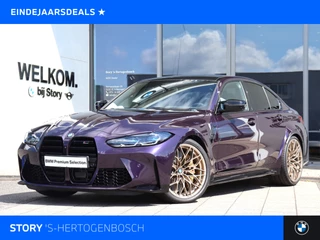 BMW M3 3 Serie xDrive Competition Automaat / M Drive Professional / Laserlight / M Sportstoelen / M Carbon-keramische remmen / Stoelventilatie / M Adaptief onderstel