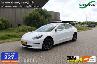 Tesla Model 3 Long Range RWD 75 kWh leder stoelverwarming v+a autopilot panodak parelmoer lak memory seats