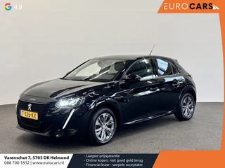 Hoofdafbeelding Peugeot e-208 Peugeot e-208 EV Allure Pack 50 kWh 98% SOH Airco/ECC Carplay Navi Cruise Control PDC VA + Camera Full LED 16" LM Velgen