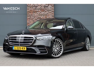 Mercedes-Benz S-Klasse 500 4MATIC AMG Line Aut9 | Achterasbesturing | Distronic+ | Airmatic | Entertainment Achter | Massage | HUD | Burmester | Vlakkenverwarming | Stoelventilatie | Digital Light |