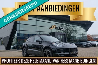 Porsche Macan 2.0 T 252pk Panoramadak Luchtvering 18-weg Adaptieve Sportstoelen Trekhaak elektrisch 21" LMV