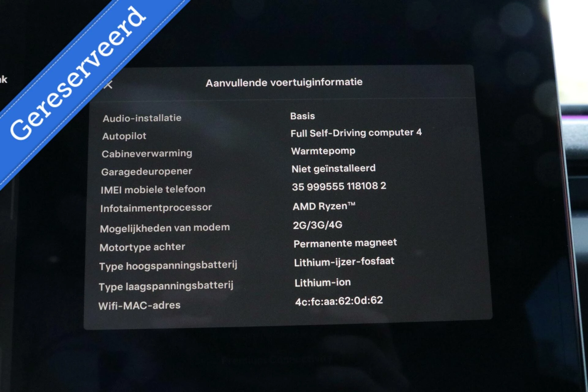 Hoofdafbeelding Tesla Model 3