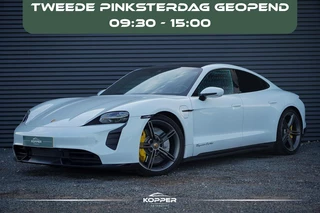 Hoofdafbeelding Porsche Taycan Porsche Taycan Turbo 93 kWh / 4Wiel Sturing / Pano / Passenger Display / Coated Brakes / Incl BTW