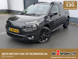 Citroen C4 Cactus 1.2  Shine 110PK One-Tone Black!