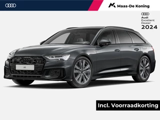 Hoofdafbeelding Audi A6 Audi A6 Avant 50 TFSI e quattro S edition Competition 299 PK Assistentiepakket tour - Glazen panoramadak - Bang & olufsen premium 3d