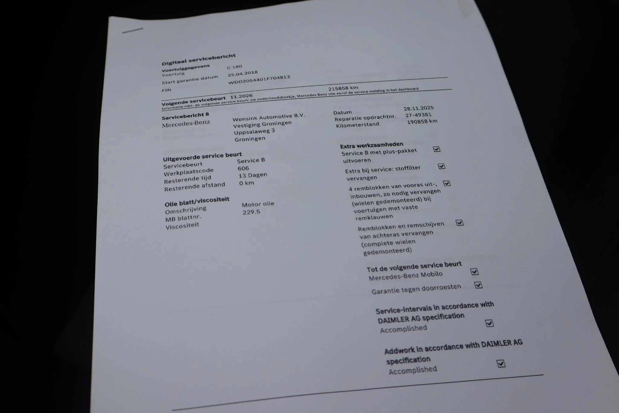 Hoofdafbeelding Mercedes-Benz C-Klasse