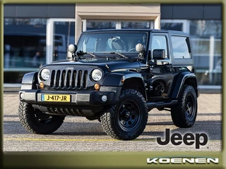 Hoofdafbeelding Jeep Wrangler Jeep Wrangler 3.8 Sahara V6 4x4 Automaat Nieuwe Velgen & Kumho banden