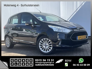 Hoofdafbeelding Ford B-MAX Ford B-MAX 1.0 EcoBoost Titanium Trekhaak Nav/Cruise Cam Voll.Onderhouden!