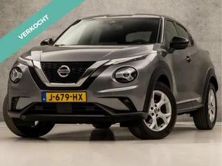 Nissan Juke 1.0 DIG-T N-Connecta Sport (APPLE CARPLAY, GROOT NAVI, CAMERA, CLIMATE, SPORTSTOELEN, GETINT GLAS, KEYLESS, LED KOPLAMPEN, ZWART HEMEL, NIEUWSTAAT)